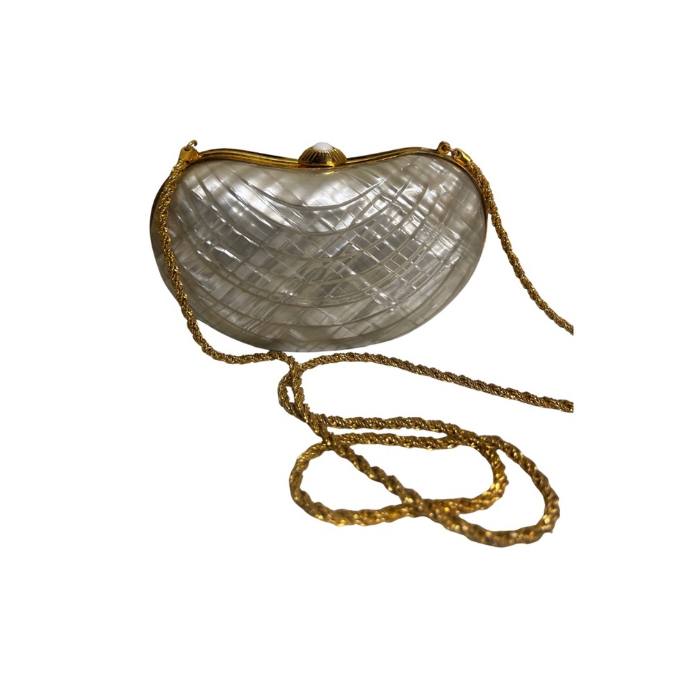 Elegant Gold and Silver Clutch
